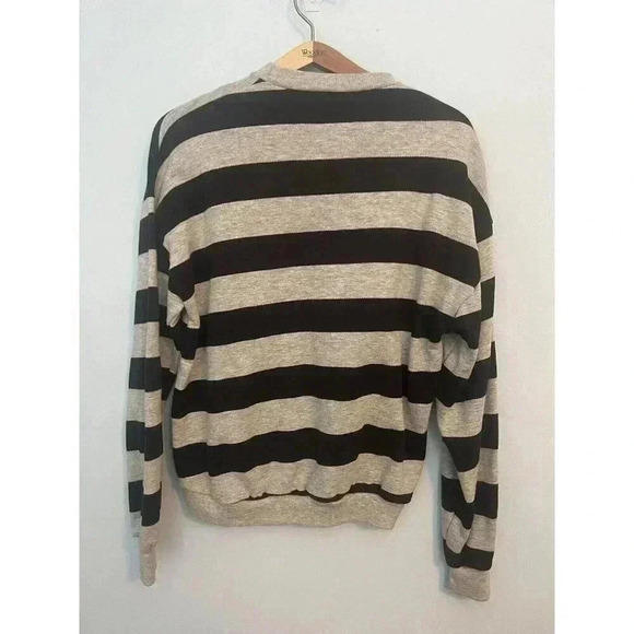 Vintage 80’s Bassett-Walker Striped Sweatshirt French Quarter Bourbon Street L/G - Picture 5 of 5